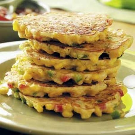 Calico Corn Cakes Recipe