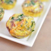 Bacon and Kale Egg Muffins