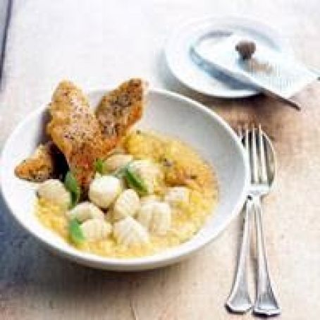 Chicken and Gnocchi with Squash
