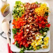 Barbecue Chicken Cobb Salad Recipe