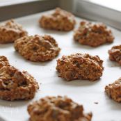 Low Fat Chewy Chocolate Chip Oatmeal Cookies