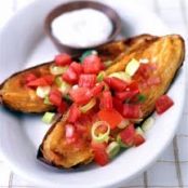 Crispy Chipotle Potato Skins