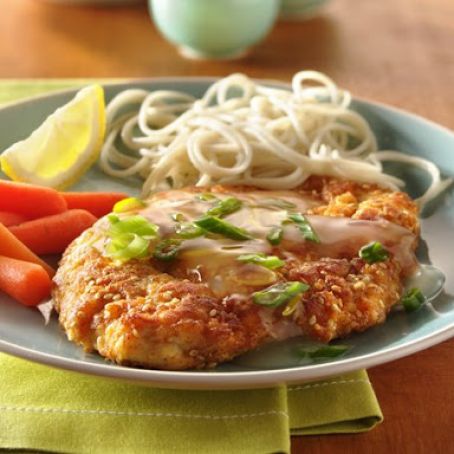 Light Lemon-Sesame Chicken