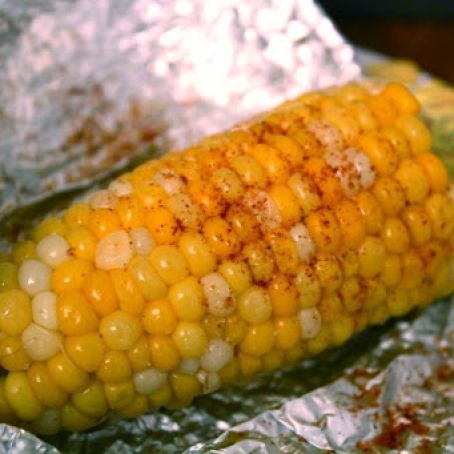 Corn with ponzu butter (Corn on cob with Japanese lime butter)