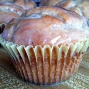 Double Glazed Doughnut Muffins