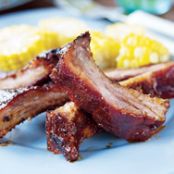 Baby Back Ribs on Maple Planks