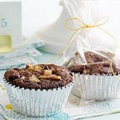 Zucchini Nut Chocolate Muffins