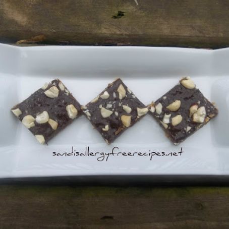 Salted Cashew Chewy Bars