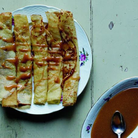 Crêpes with Salted-Butter Caramel