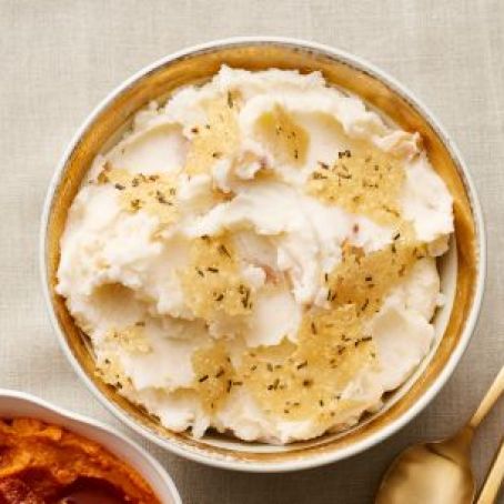 Roasted Garlic-Parmesan Mashed Potatoes