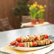 Swordfish Kabobs with Balsamic Glaze