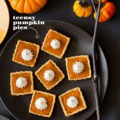 Teensy Pumpkin Pies