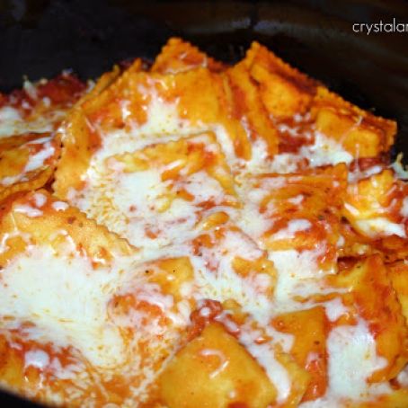 Easiest Crockpot Ravioli Ever!