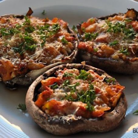 Healthy Portobello Pizza