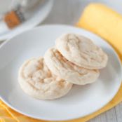 Chewy Lemon Sugar Cookies