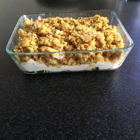 One Dish LeftoverThanksgiving Dinner