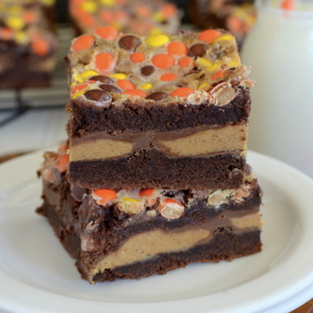 Reese Gooey Cake Bars