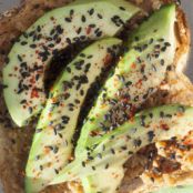 Avocado Toast With Sesame-Miso Spread