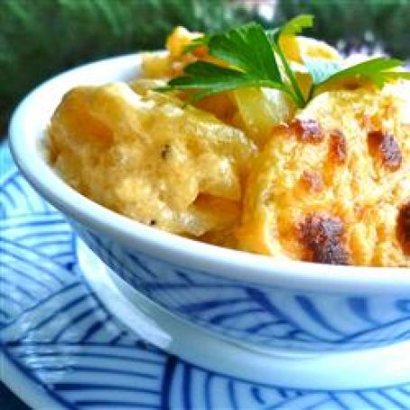 French Creamy Potato Gratin