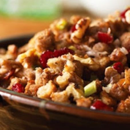 Cranberry and Nut Stuffing Recipe