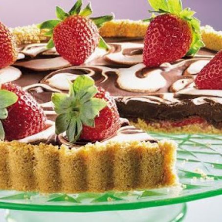 Strawberry S'more Tart