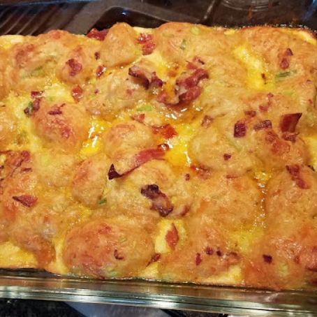 Pull apart Bacon Cheese Bread