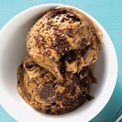 Dark and Dangerous Mocha Chunk Ice Cream
