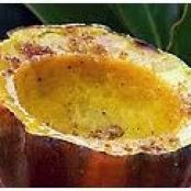 Baked Acorn Squash with Brown Sugar and Butter