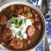 Dinosaur Chicken & Sausage Gumbo