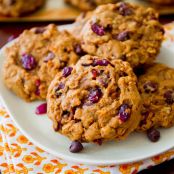 Chewy Pumpkin Oatmeal Cookies