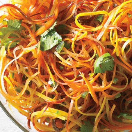 Carrot, Cilantro, and Chile Slaw