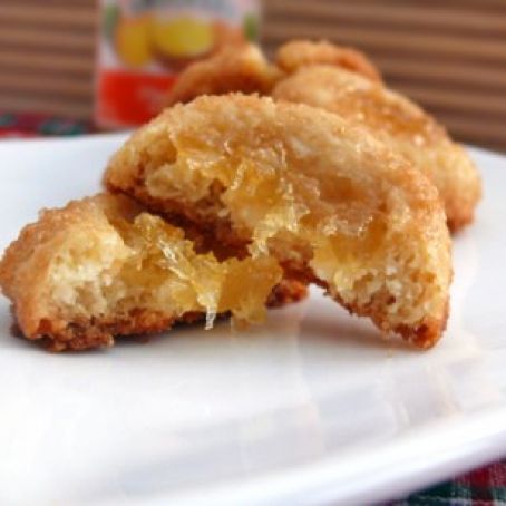 Pineapple Thumbprint Cookies