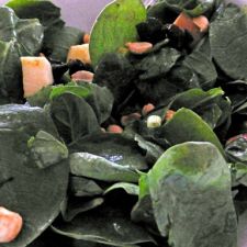 Indian Spinach Salad