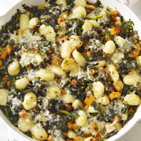 Gnocchi with Squash and Kale