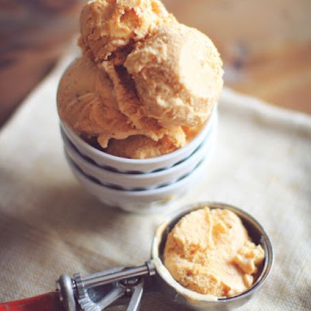 Protein Packed Pumpkin Cheesecake Ice Cream