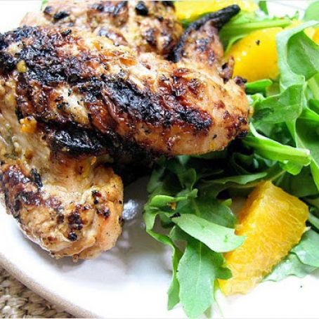 Orange and Rosemary Grilled Chicken