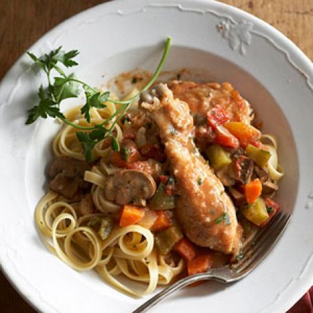 Slow Cooking Chicken Cacciatore - Recipe.com