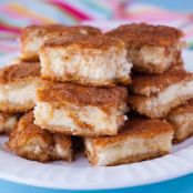 Churro Cheesecake Bars