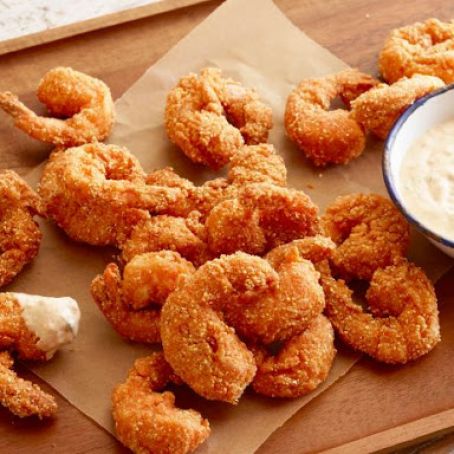 Fried Shrimp with Spicy Remoulade Sauce