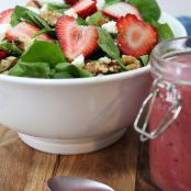 Strawberry Spinach Salad