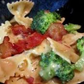 Pasta and Vegetable Carbonara