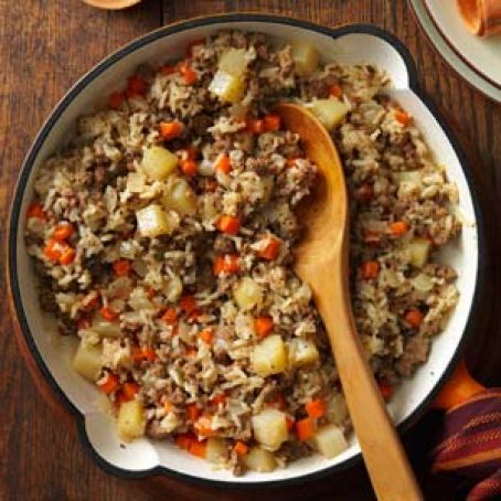 Hearty Skillet Supper Recipe