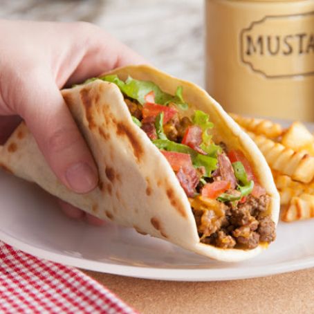 Bacon Cheeseburger Tacos