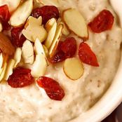 Creamy Rice Pudding with Cardamom and Almonds
