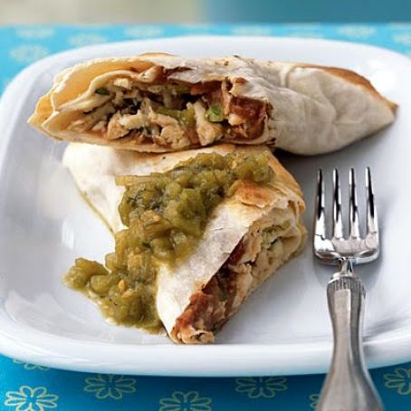 Roast Chicken Chimichangas