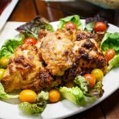 BUTTERMILK-MARINATED OVEN-FRIED CHICKEN
