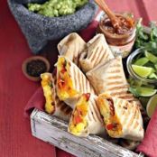 Pressed Breakfast Burritos
