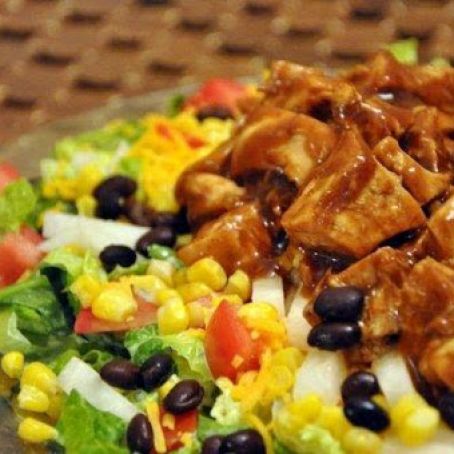 BBQ Chicken Chopped Salad