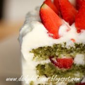 CAKE - Matcha Strawberry Shortcake