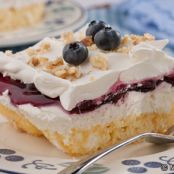 Blueberries 'n' Cream Cake